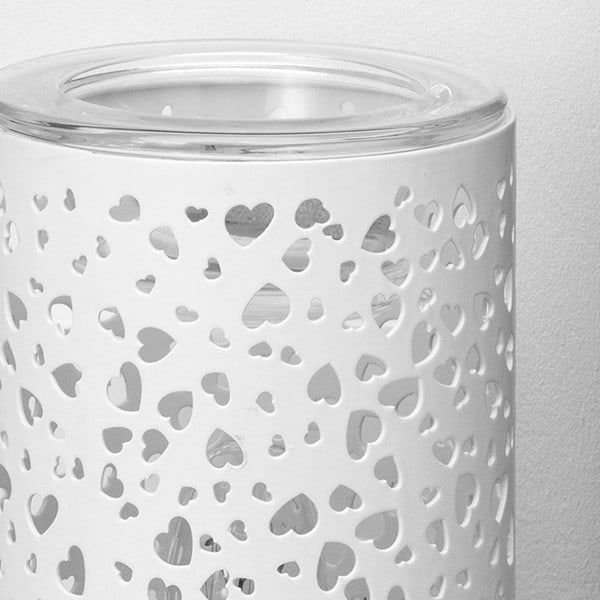 Lit with Love Mini Scentsy Warmer Detail