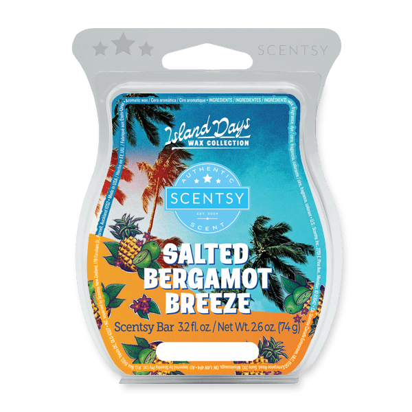 Salted Bergamot Breeze Scentsy Bar