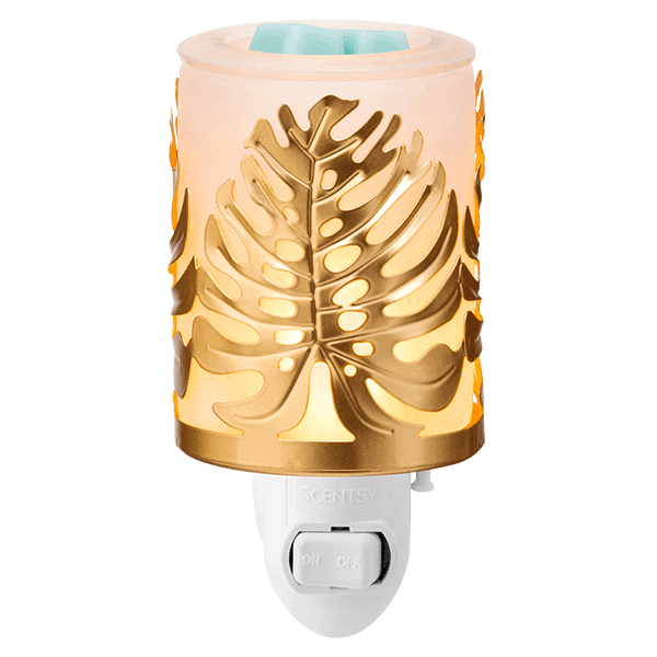 Luxe Leaves - Mini Scentsy Warmer (Wall Plug)