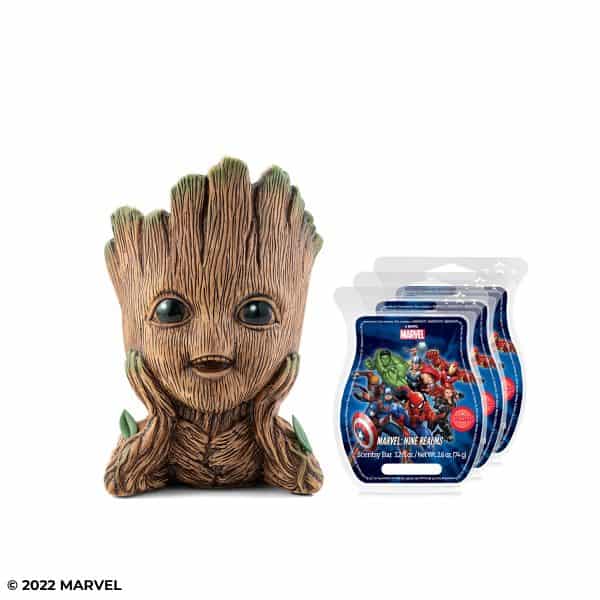 Groot - Scentsy Warmer + 3 Free Bars