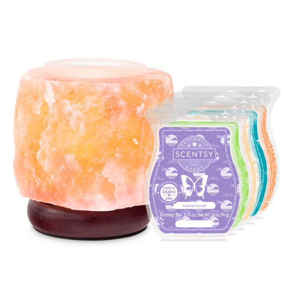 Himalayan Salt - Pink - Scentsy Warmer Bundle