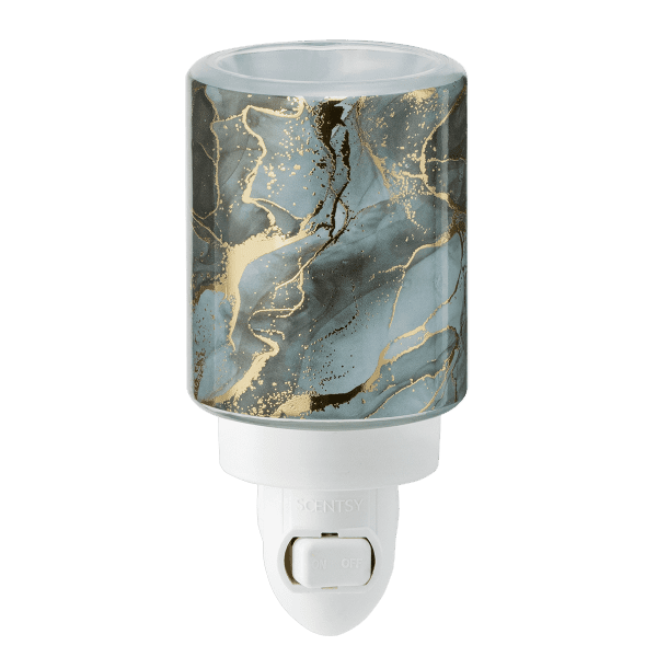 Gold Crackled Marble Mini Scentsy Warmer
