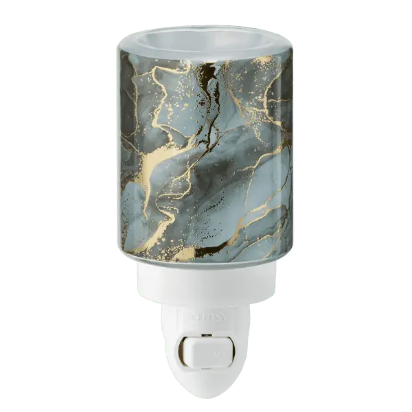 Gold Crackled Marble Mini Scentsy Warmer