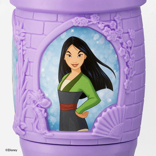 Disney Princess Wall Fan Diffuser (Tiana, Mulan, Rapunzel) with Light