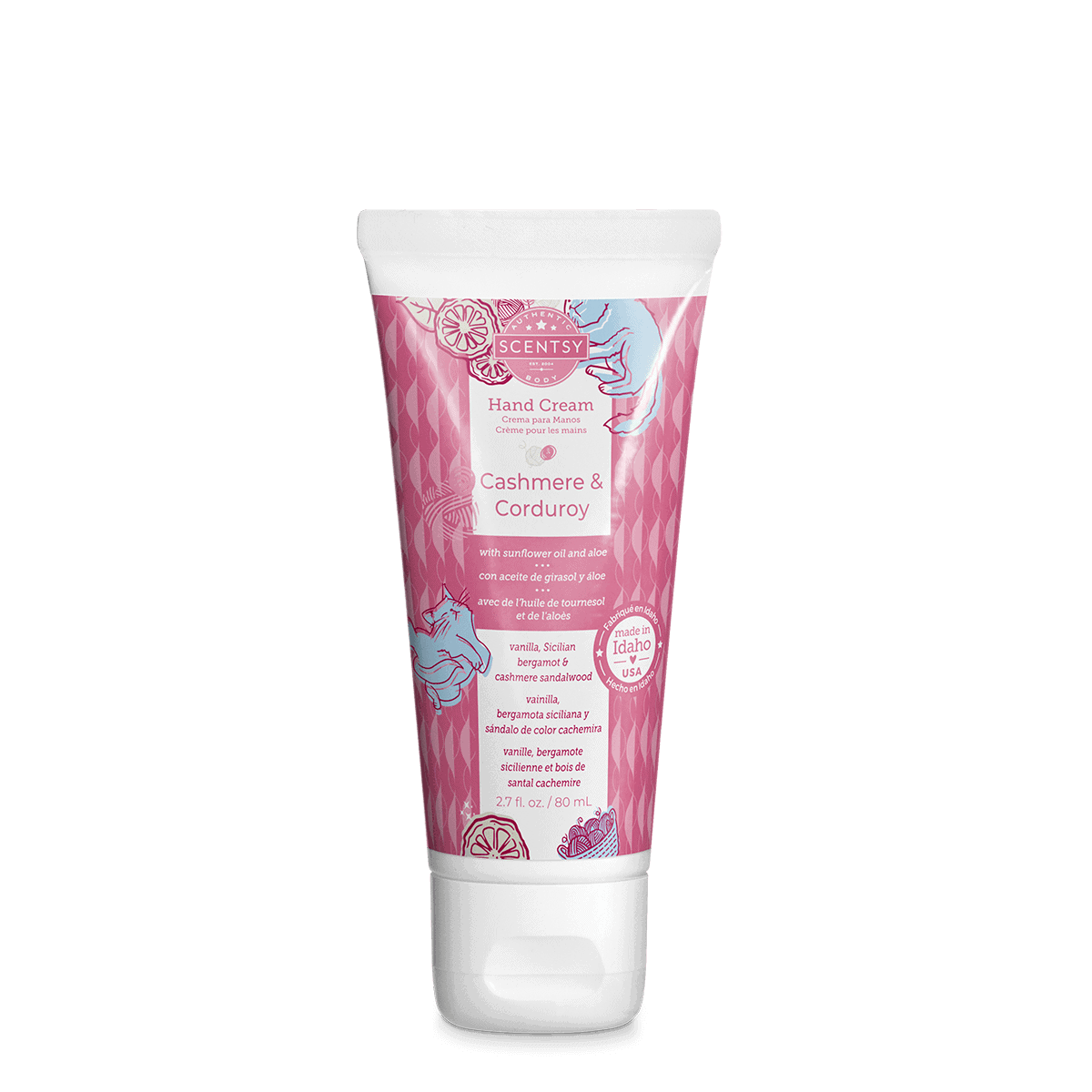 Cashmere & Corduroy Hand Cream – Scentsy Online Store