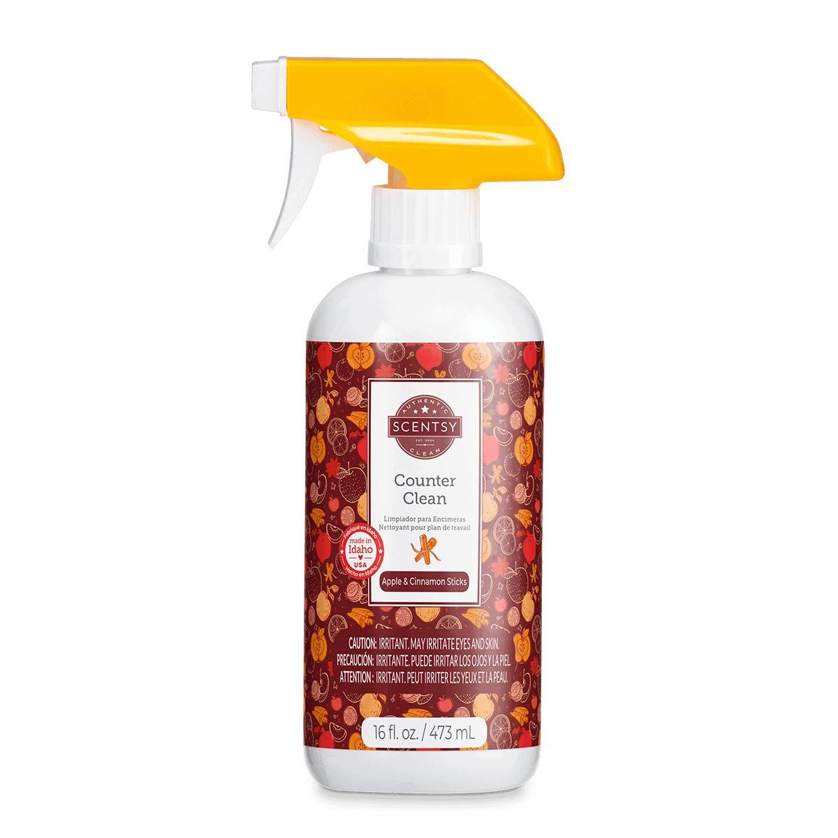 Apple & Cinnamon Sticks Counter Clean