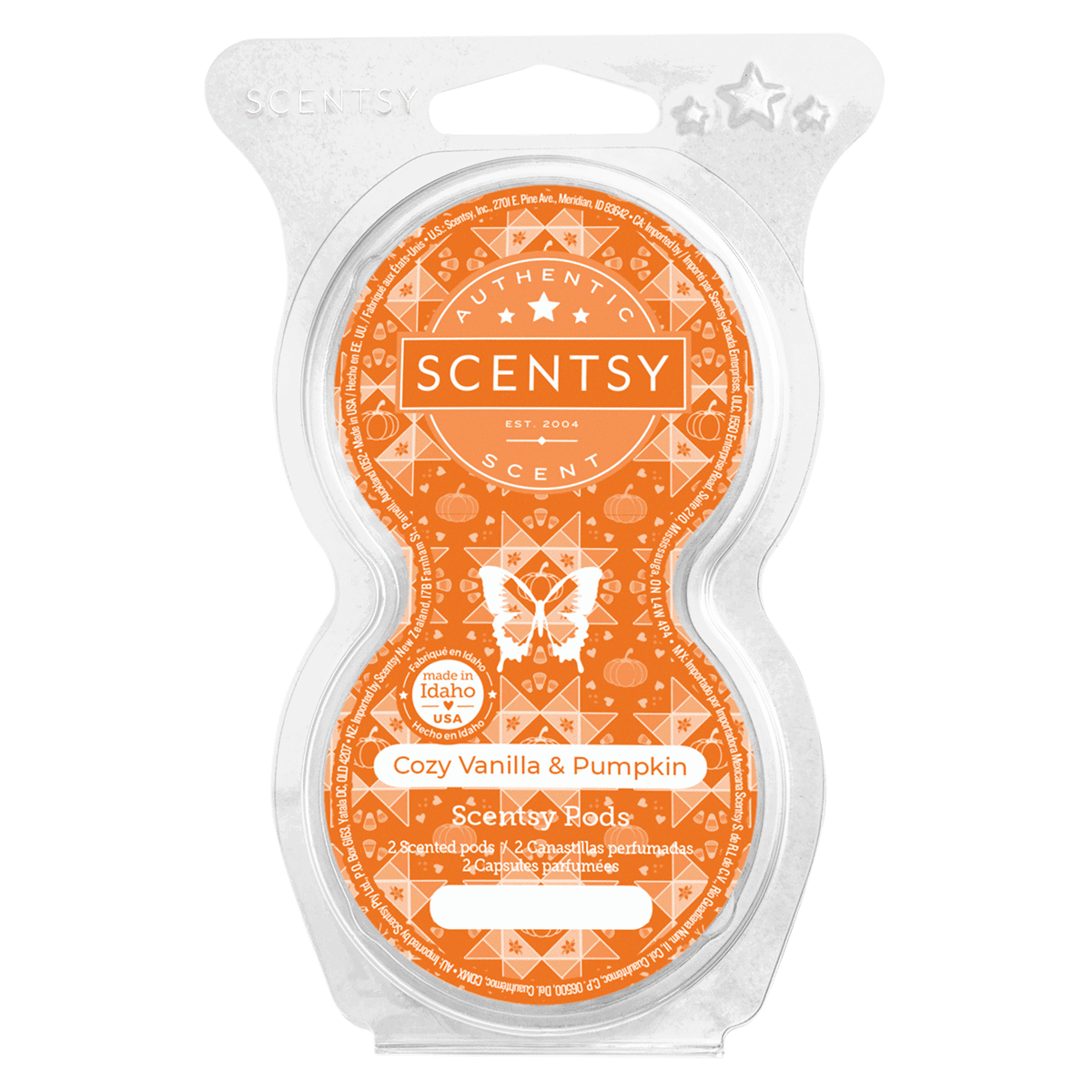Cozy Vanilla & Pumpkin Scentsy Pods