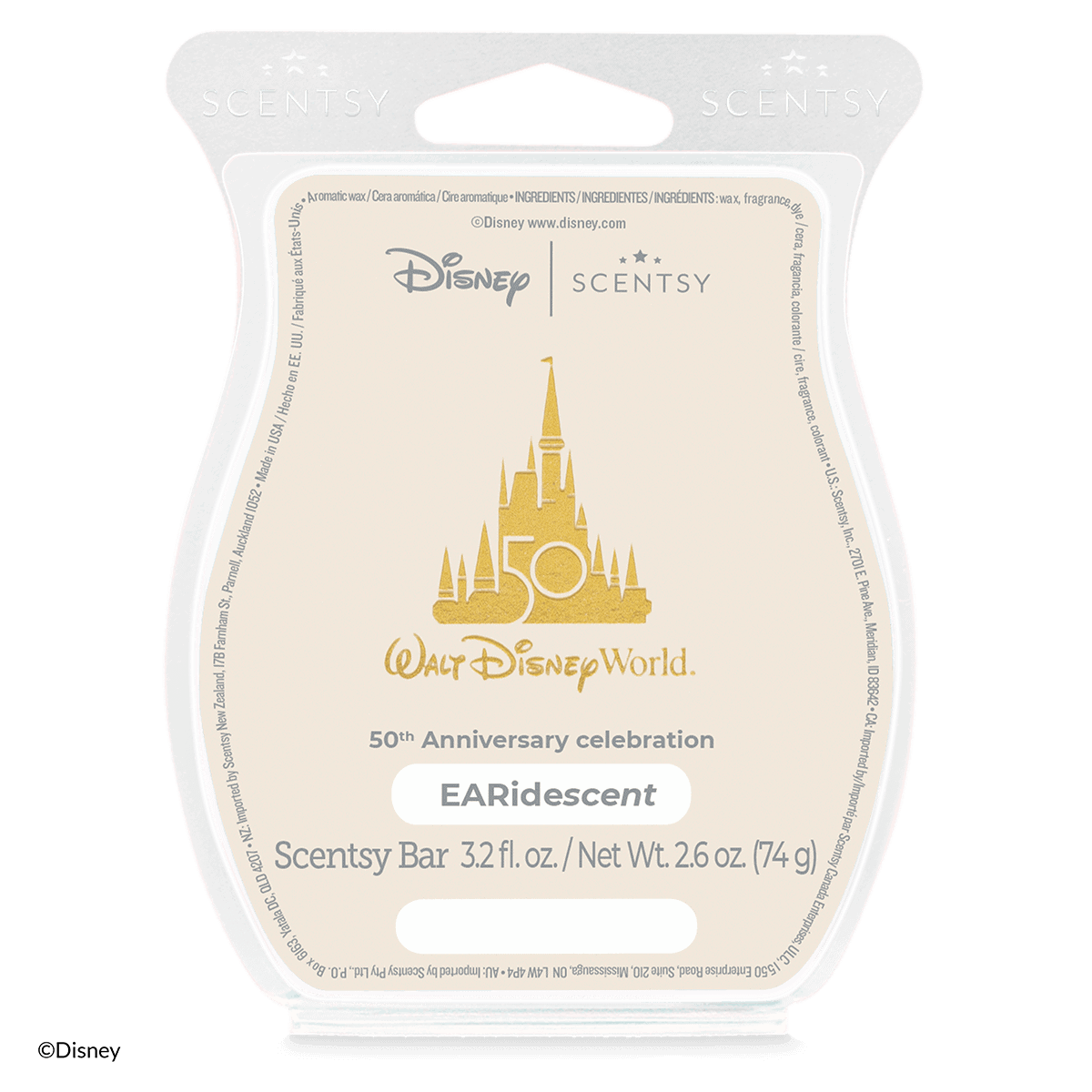 Walt Disney World Resort 50th Anniversary celebration: EARidescent Scentsy Bar