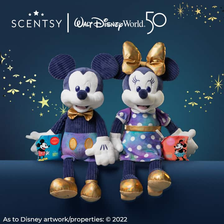 Disney 50th Anniversary Ultimate Mickey and Minnie Mouse Scentsy