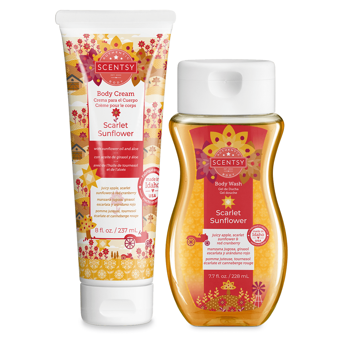 Scarlet Sunflower Body Bundle