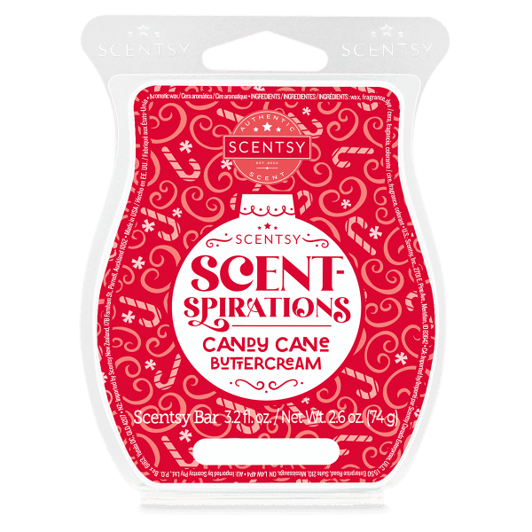 Candy Cane Buttercream Scentsy Bar