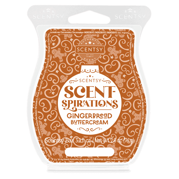 Gingerbread Buttercream Scentsy Bar