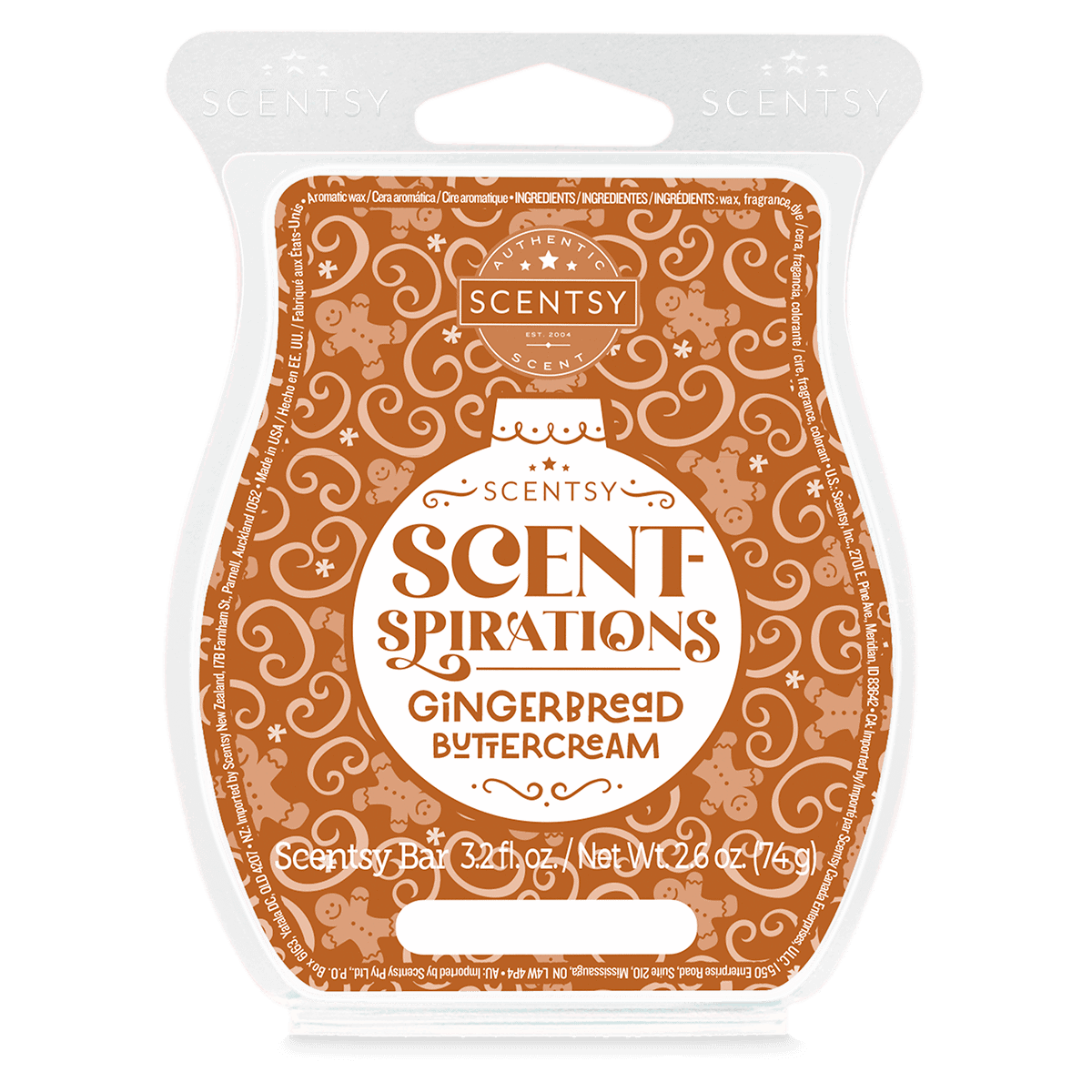 Gingerbread Buttercream Scentsy Bar Scentsy Online Store