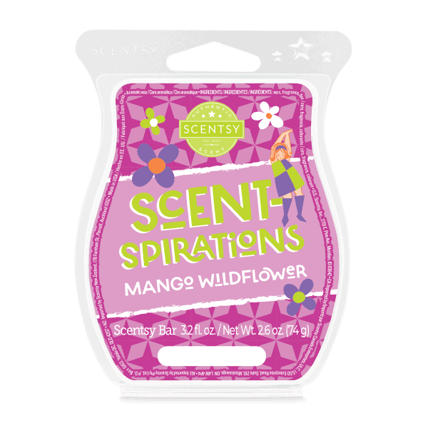 Scent-Spirations Mango Wildflower Scentsy Bar