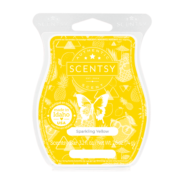 Sparkling Yellow Scentsy Bar