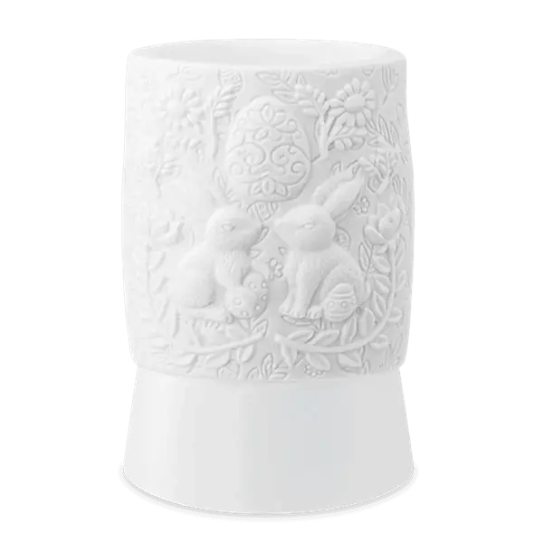 Cotton Meadow Mini Warmer with Tabletop Base