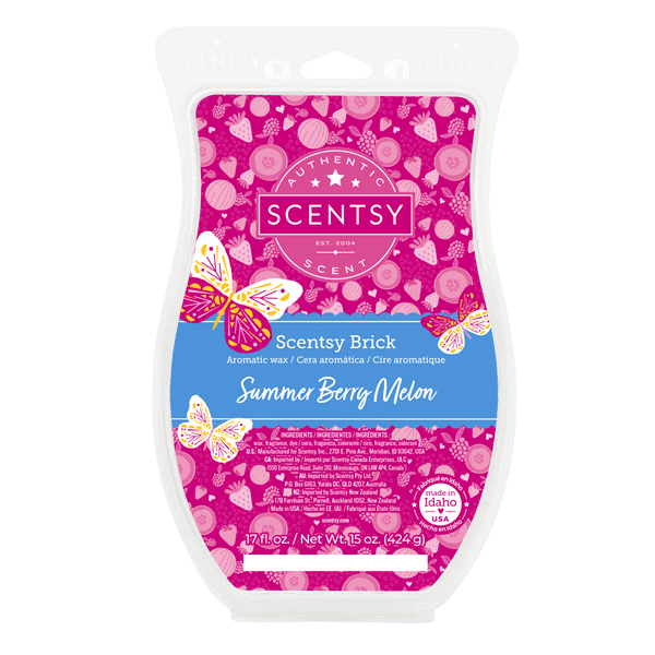 Summer Berry Melon Scentsy Brick