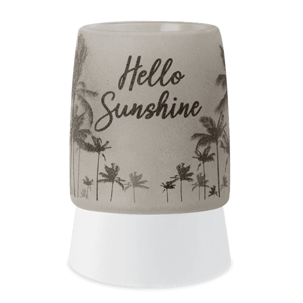 Summertime Mini Scentsy Warmer with Tabletop Base