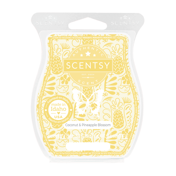 Coconut & Pineapple Blossom Scentsy Bar