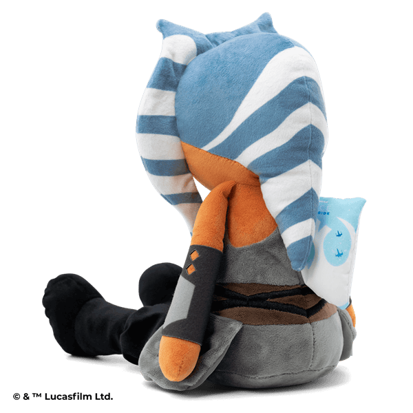 Back View of Ahsoka Scentsy Buddy with Scent Pak