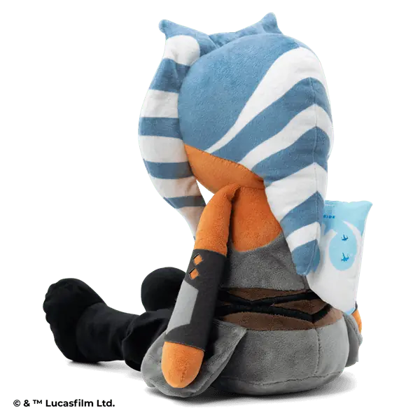 Back View of Ahsoka Scentsy Buddy with Scent Pak