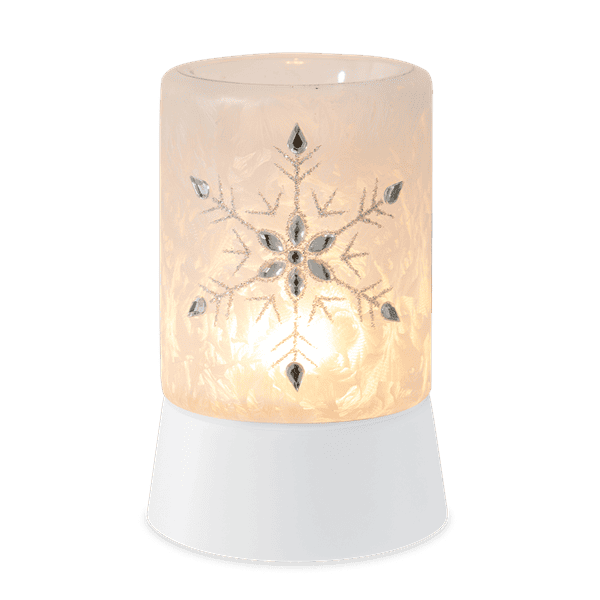 Frosted Gems Mini Scentsy Warmer with Tabletop Base