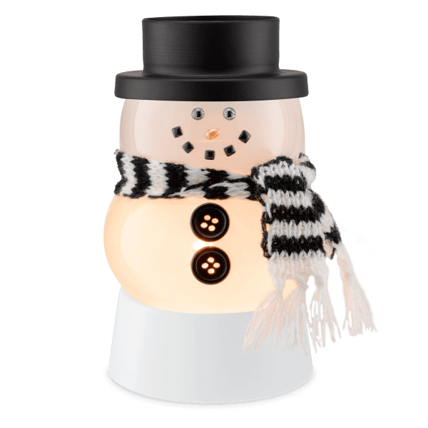 Snow Cute Mini Scentsy Warmer with Tabletop Base