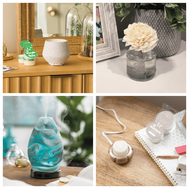 Range of Scentsy Diffusers