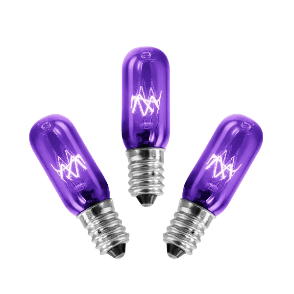 Replacement 15w Purple Light Bulb - 3 Pack