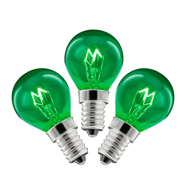 Replacement 20w Green Light Bulb - 3 Pack