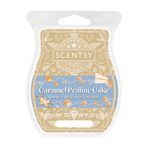 Caramel Praline Cake Scentsy Bar (Scents of the Season 2023)