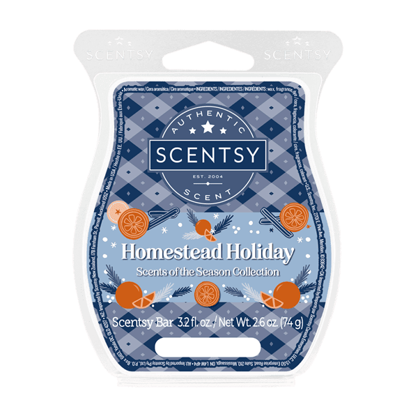 Homestead Holiday Scentsy Bar (Scents of the Season 2023)