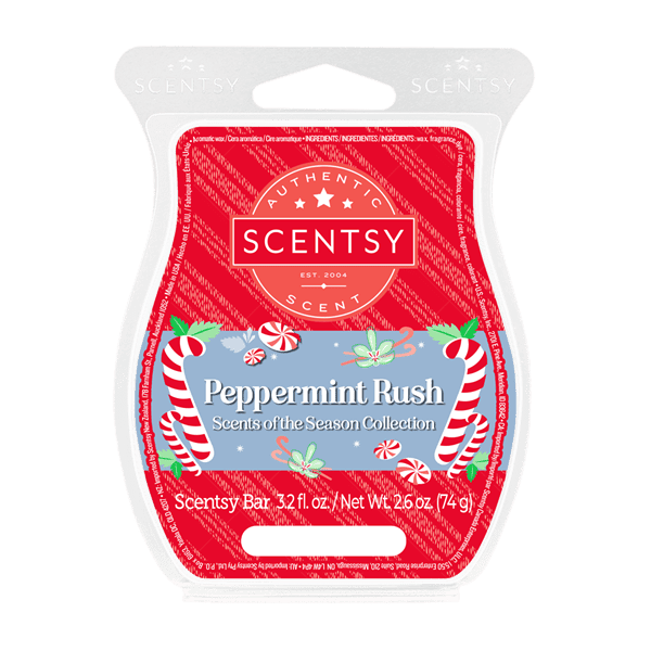 Peppermint Rush Scentsy Bar (Scents of the Season 2023)