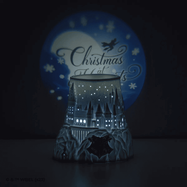 Christmas at Hogwarts Scentsy Warmer Dark Background