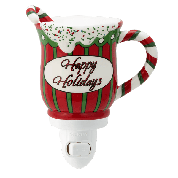 Happy Holidays Mini Scentsy Warmer