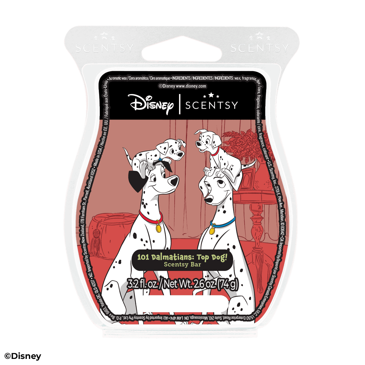 Disney 101 Dalmatians Top Dog Scentsy Bar