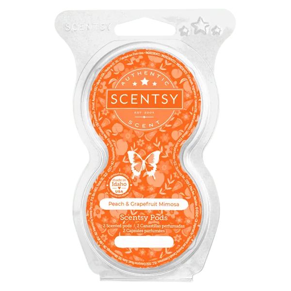 Peach & Grapefruit Mimosa Scentsy Pods
