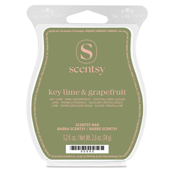 Key Lime & Grapefruit Scentsy Bar