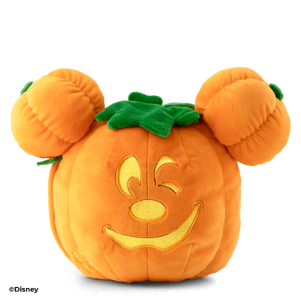 Back of Mickey Mouse Jack-O-Lantern Scentsy Buddy