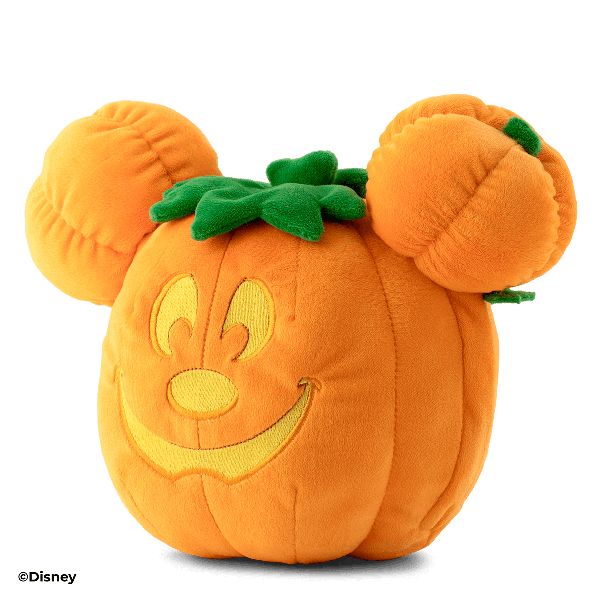 Left Profile of Mickey Mouse Jack-O-Lantern Scentsy Buddy