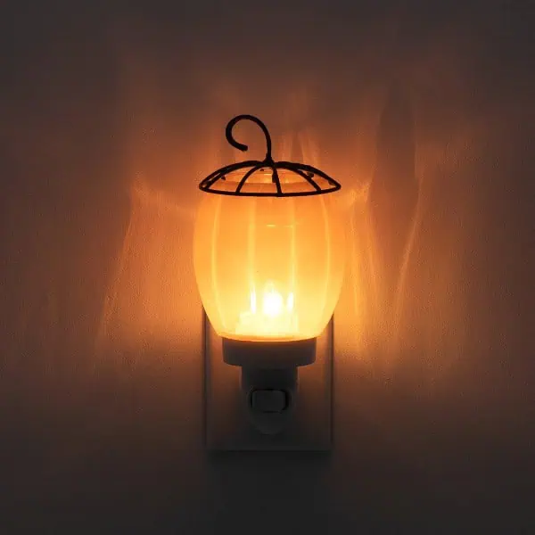 Petite Pumpkin Mini Scentsy Warmer - Dark Room