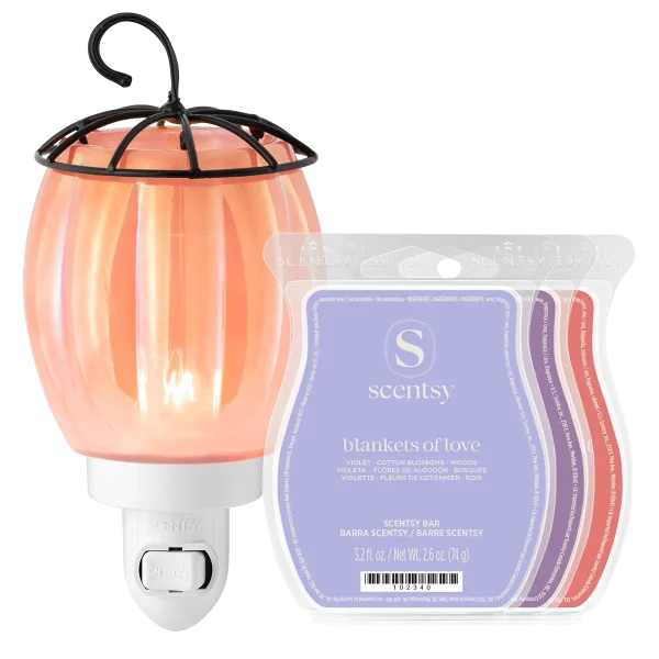 Petite Pumpkin Mini Scentsy Warmer and free bars