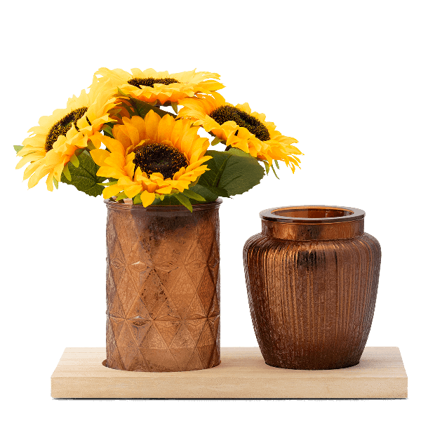 Sunflower Bouquet Scentsy Warmer - Unlit