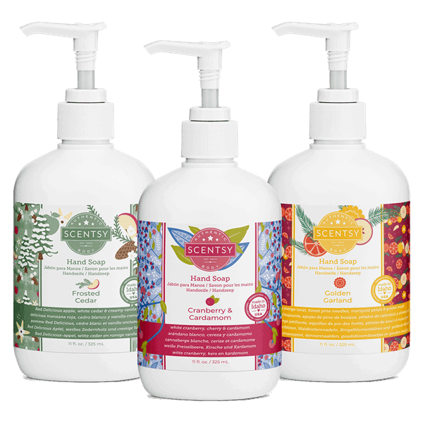 2024 Holiday Hand Soap 3-pack