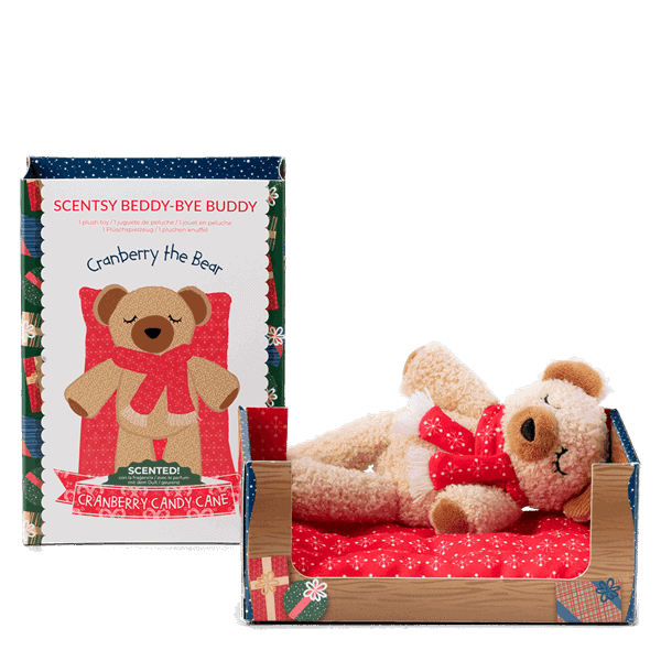 Cranberry the Bear Scentsy Beddy-Bye Buddy