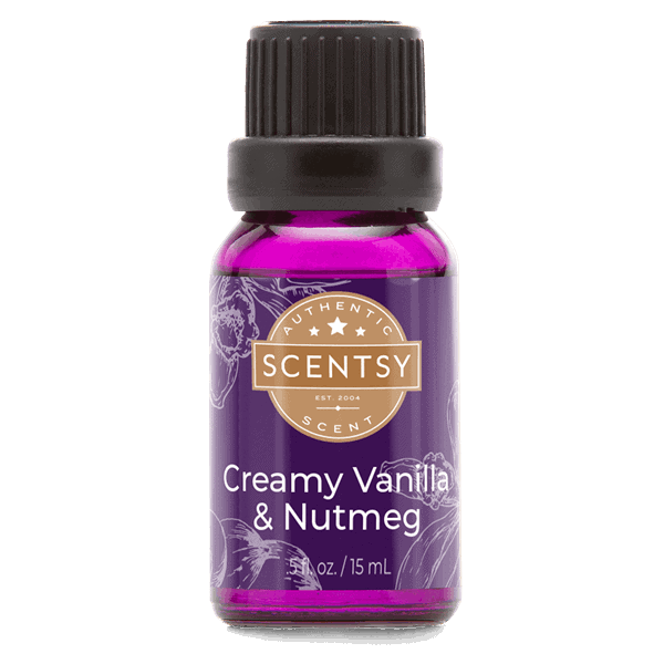 Creamy Vanilla & Nutmeg Natural Oil Blend