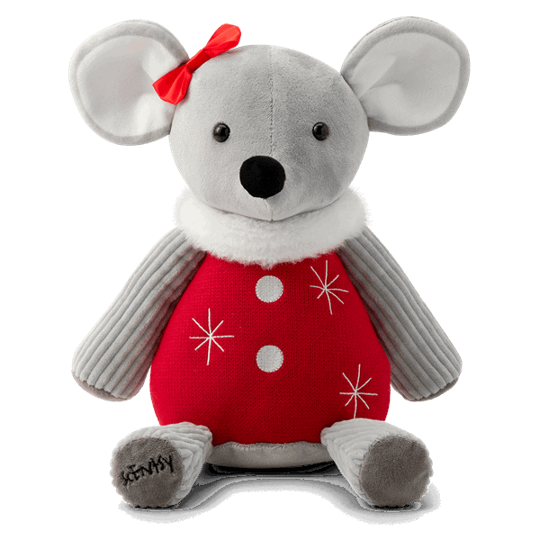 Crystal the Christmas Mouse Scentsy Buddy