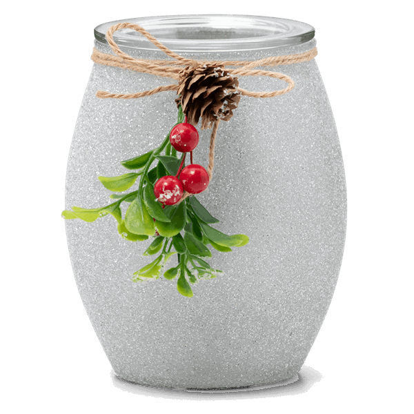 Frosted Mistletoe Scentsy Warmer - Unlit