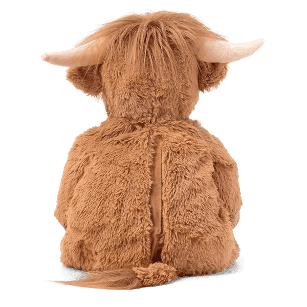 Hamish the Highland Cow Weighted Warming Scentsy Buddy Rear View