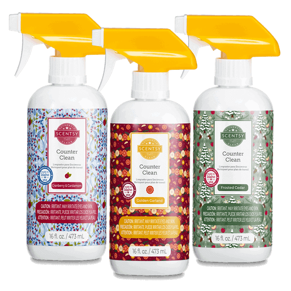 Holiday Counter Clean 3-pack